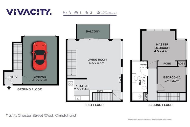 Photo of property in 2/31 Chester Street West, Christchurch Central, Christchurch, 8013