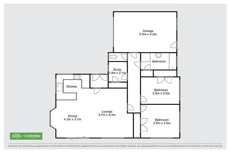 Photo of property in 6b Dick Street, Cambridge, 3434