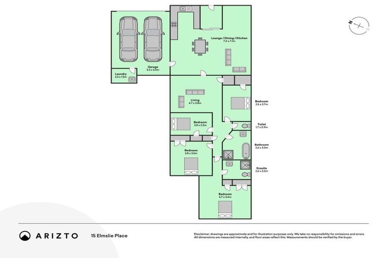 Photo of property in 15 Elmslie Place, Owhata, Rotorua, 3010