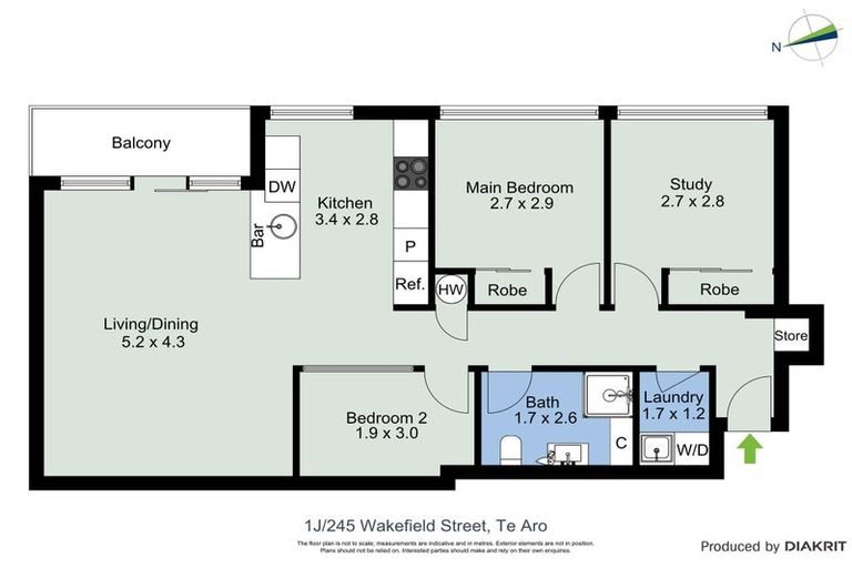 Photo of property in Monument Apartments, 1j/245 Wakefield Street, Te Aro, Wellington, 6011