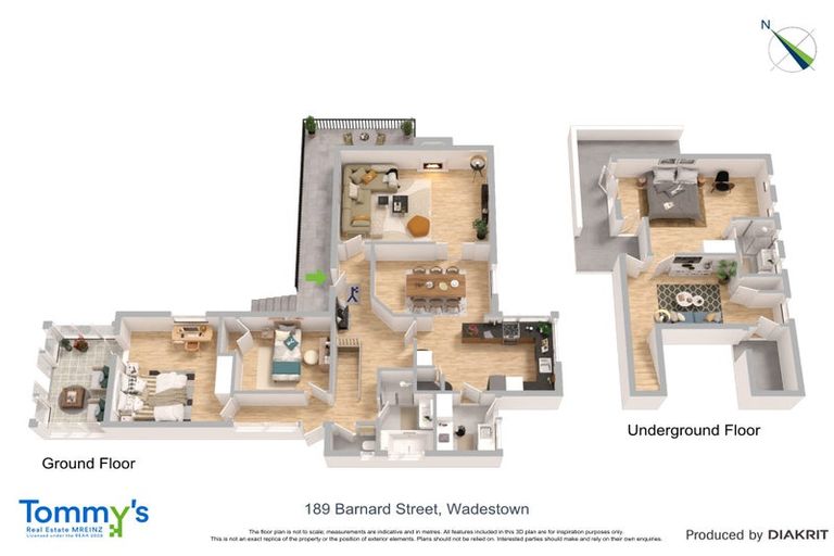 Photo of property in 189 Barnard Street, Wadestown, Wellington, 6012