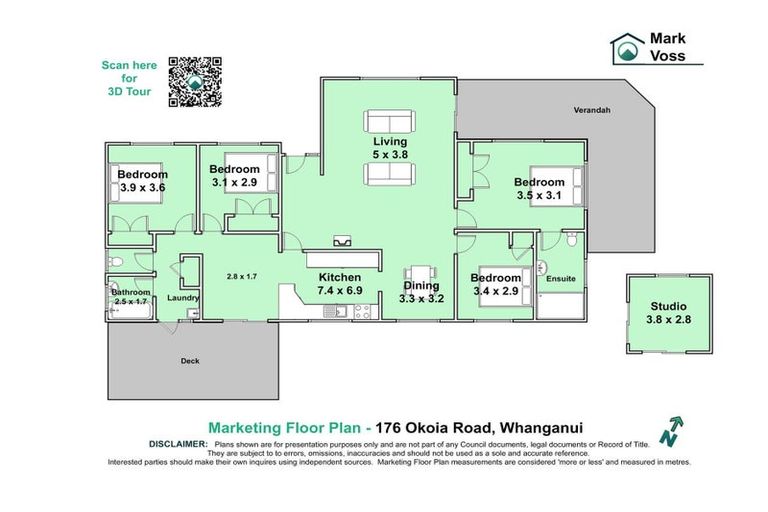 Photo of property in 176 Okoia Road, Okoia, Whanganui, 4582