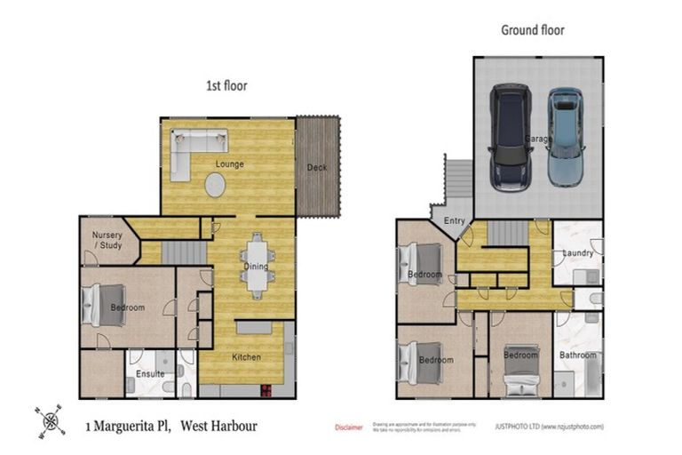 Photo of property in 1 Marguerita Place, West Harbour, Auckland, 0618