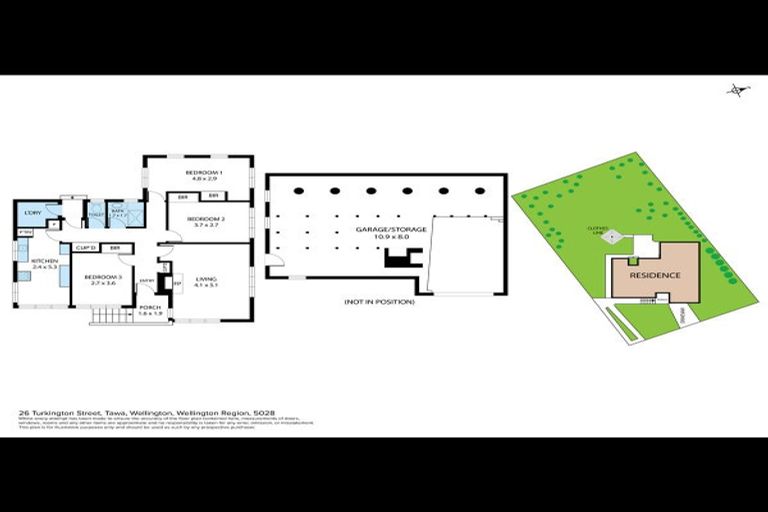 Photo of property in 26 Turkington Street, Tawa, Wellington, 5028