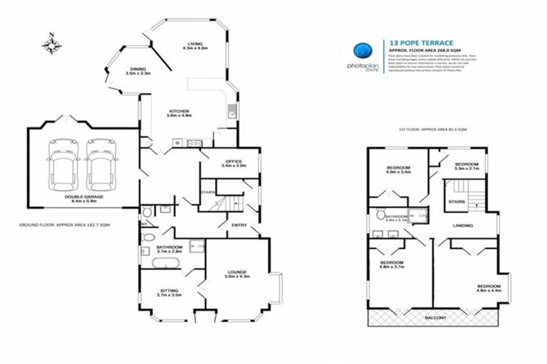 Photo of property in 13 Pope Terrace, Leamington, Cambridge, 3432