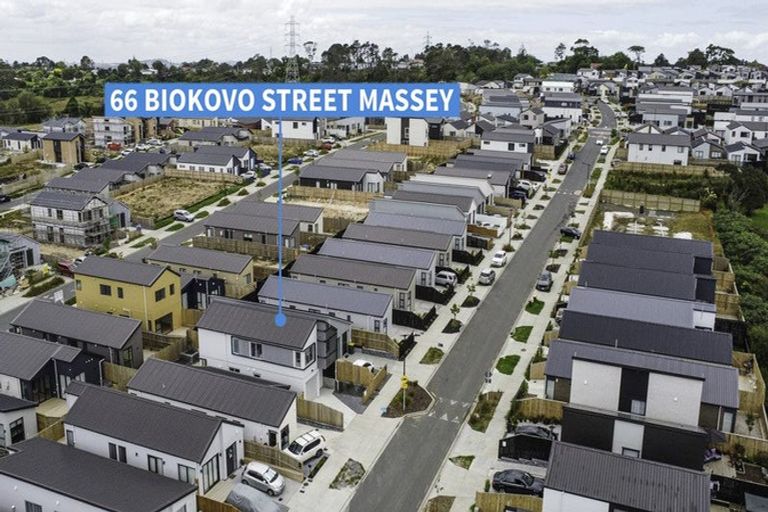 Photo of property in 66 Biokovo Street, Massey, Auckland, 0614