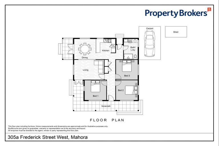 Photo of property in 305a Frederick Street West, Mahora, Hastings, 4120