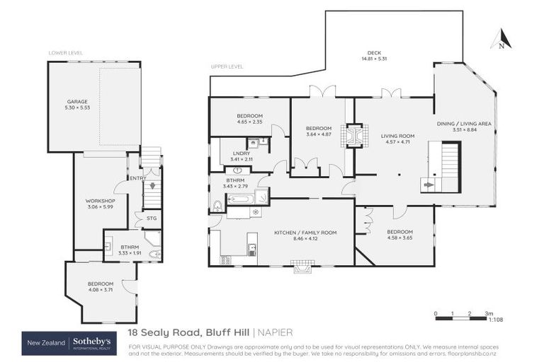 Photo of property in 18 Sealy Road, Bluff Hill, Napier, 4110