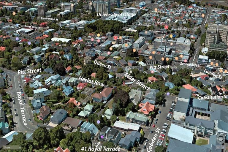 Photo of property in 41 Royal Terrace, Dunedin Central, Dunedin, 9016