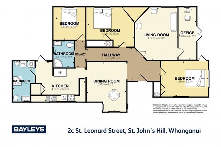 Photo of property in 2c Saint Leonard Street, Saint Johns Hill, Whanganui, 4501