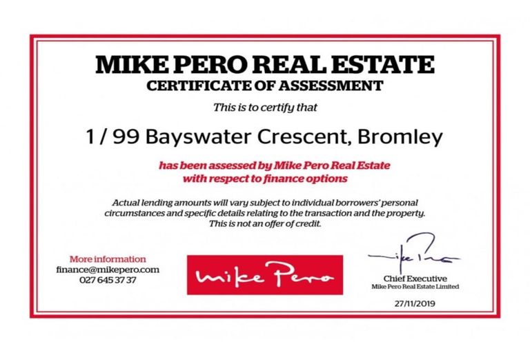 Photo of property in 1/99 Bayswater Crescent, Bromley, Christchurch, 8062