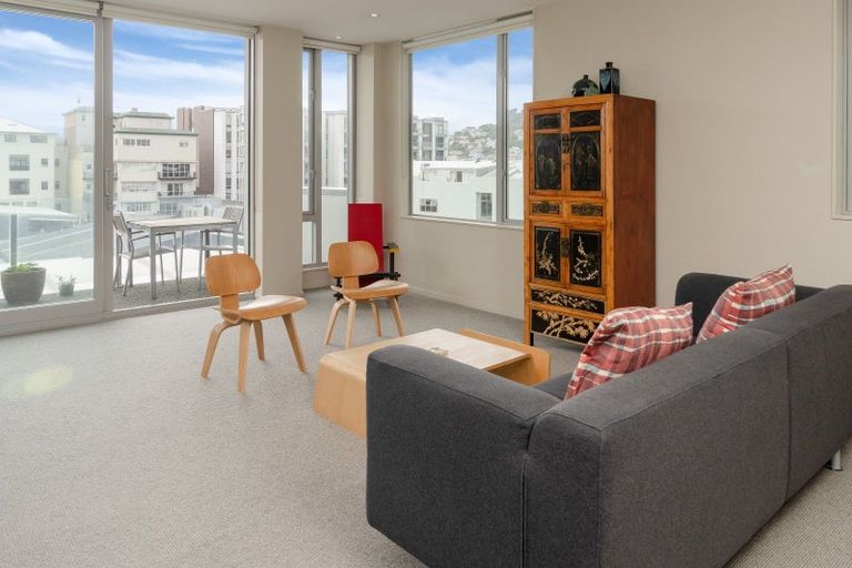Photo of property in Trinity Apartments, 502/19 College Street, Te Aro, Wellington, 6011