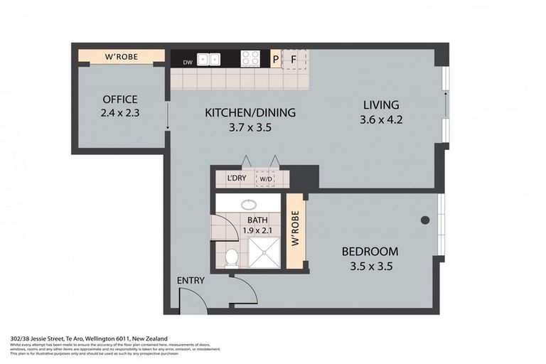 Photo of property in Il Casino Apartments, 302/38 Jessie Street, Te Aro, Wellington, 6011