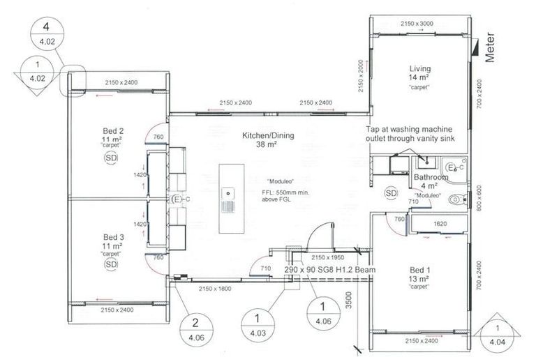 Photo of property in 24a Thompson Street, Leamington, Cambridge, 3432