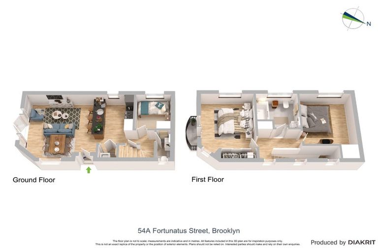 Photo of property in 54 Fortunatus Street, Brooklyn, Wellington, 6021