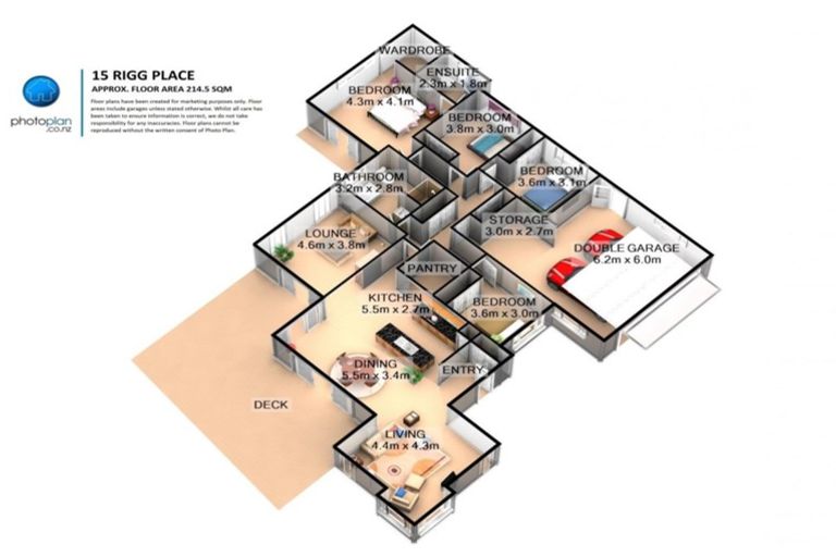 Photo of property in 15 Rigg Place, Flagstaff, Hamilton, 3210