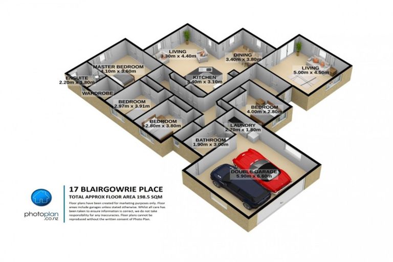 Photo of property in 17 Blairgowrie Place, Rototuna North, Hamilton, 3210