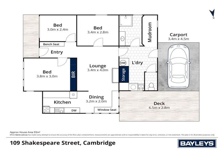 Photo of property in 109 Shakespeare Street, Leamington, Cambridge, 3432