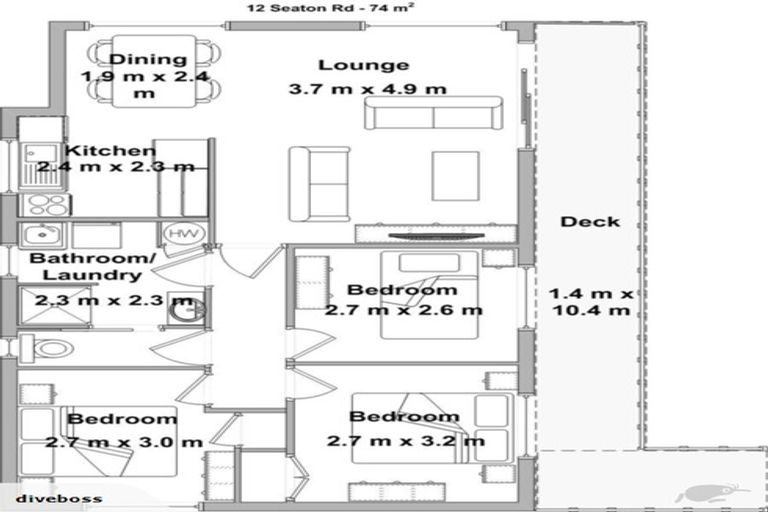 Photo of property in 12a Seaton Road, Murrays Bay, Auckland, 0630