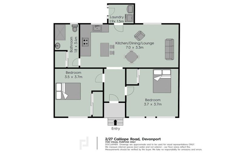 Photo of property in 2/27 Calliope Road, Devonport, Auckland, 0624