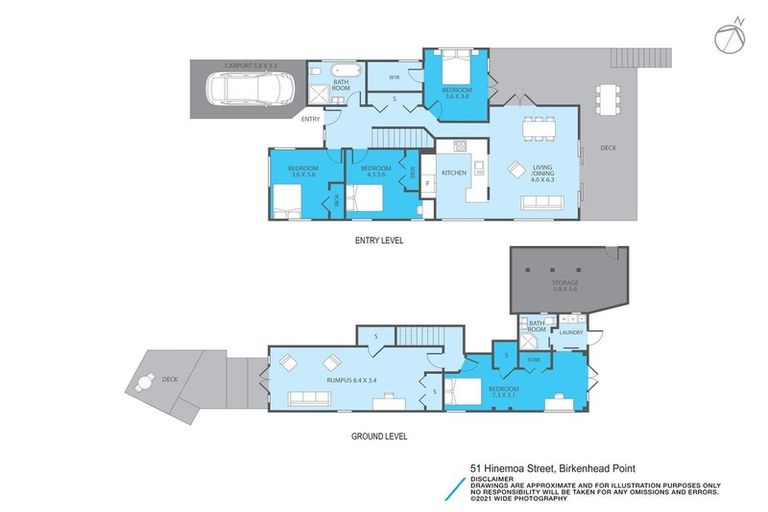 Photo of property in 51 Hinemoa Street, Birkenhead, Auckland, 0626