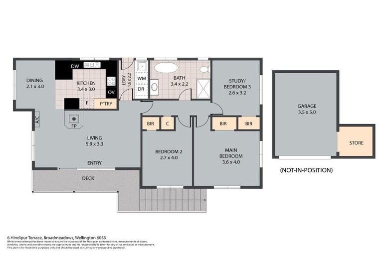 Photo of property in 6 Hindipur Terrace, Broadmeadows, Wellington, 6035