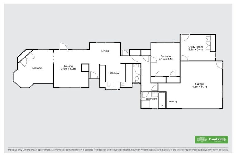 Photo of property in 35a Raleigh Street, Leamington, Cambridge, 3432
