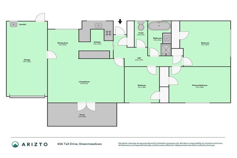 Photo of property in 43a Tait Drive, Greenmeadows, Napier, 4112