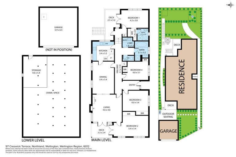 Photo of property in 97 Creswick Terrace, Northland, Wellington, 6012