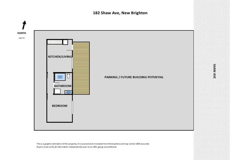 Photo of property in 182 Shaw Avenue, New Brighton, Christchurch, 8083