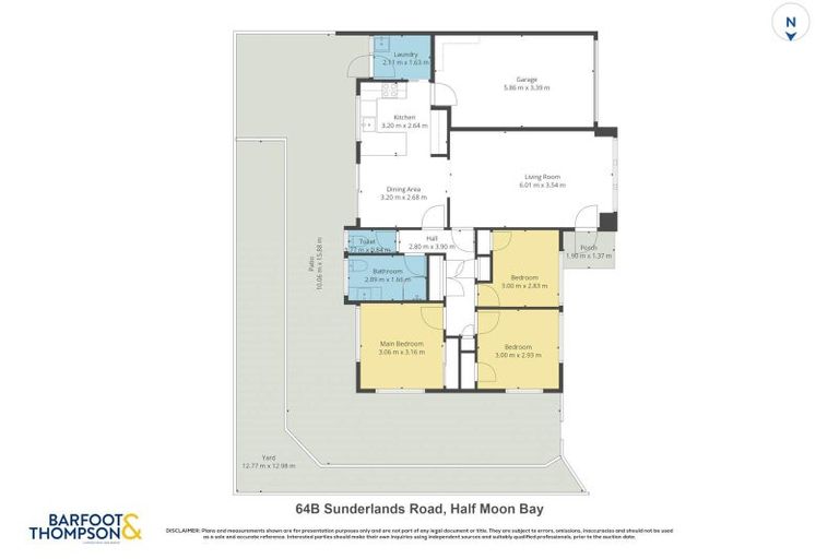 Photo of property in 64b Sunderlands Road, Half Moon Bay, Auckland, 2012