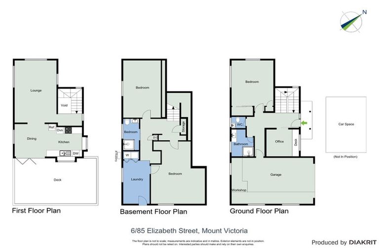 Photo of property in 6/85 Elizabeth Street, Mount Victoria, Wellington, 6011