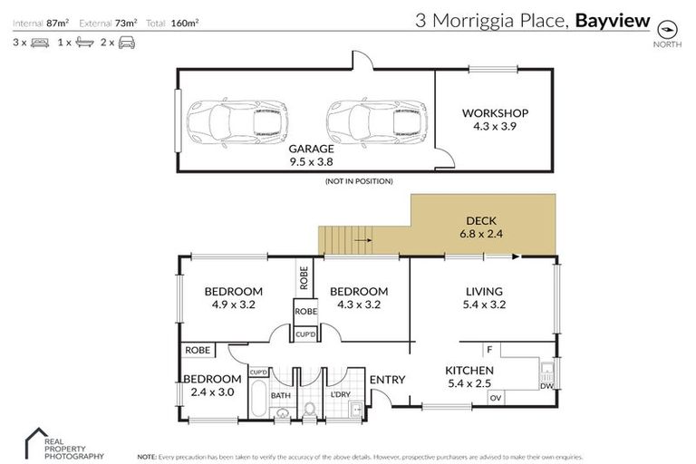 Photo of property in 3 Morriggia Place, Bayview, Auckland, 0629