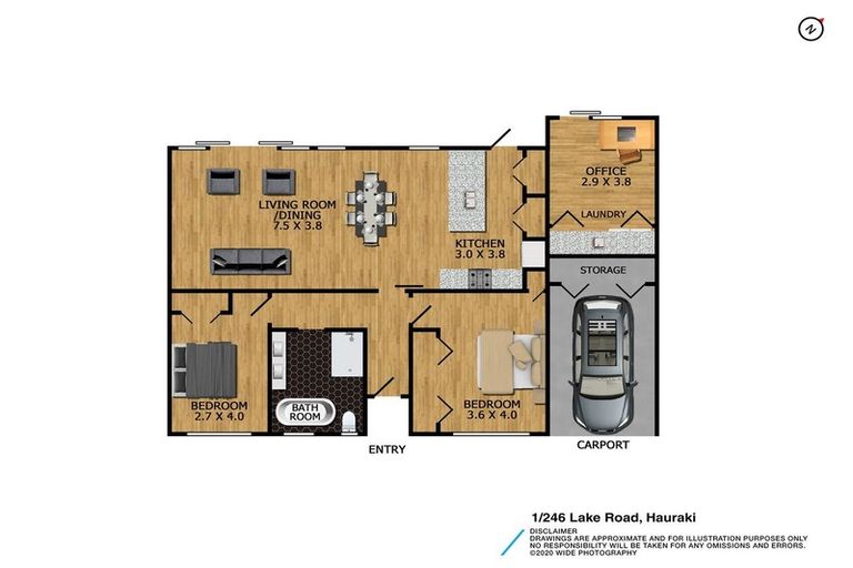 Photo of property in 1/246 Lake Road, Hauraki, Auckland, 0622