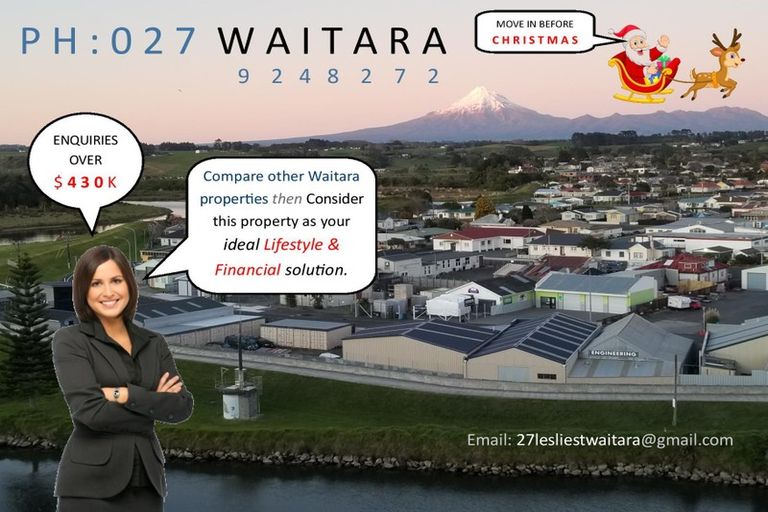 Photo of property in 27 Leslie Street, Waitara, 4320