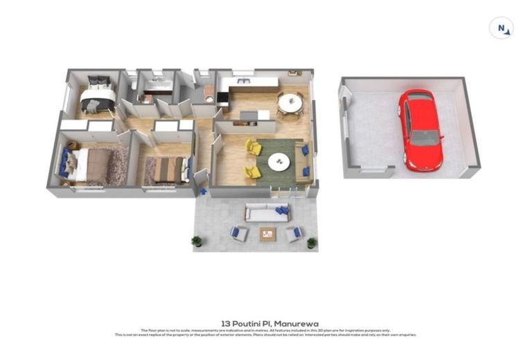 Photo of property in 13 Poutini Place, Manurewa, Auckland, 2102