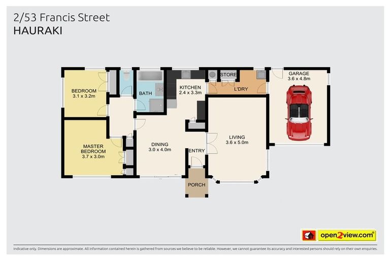 Photo of property in 2/53 Francis Street, Hauraki, Auckland, 0622