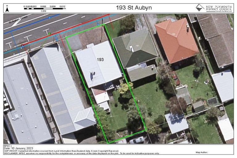 Photo of property in 193 Saint Aubyn Street, New Plymouth, 4310