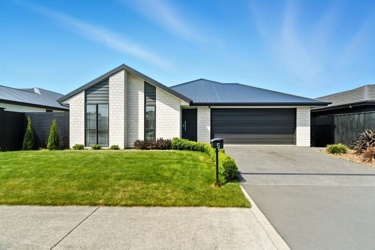 Photo of property in 5 Kennington Drive, Rolleston, 7615