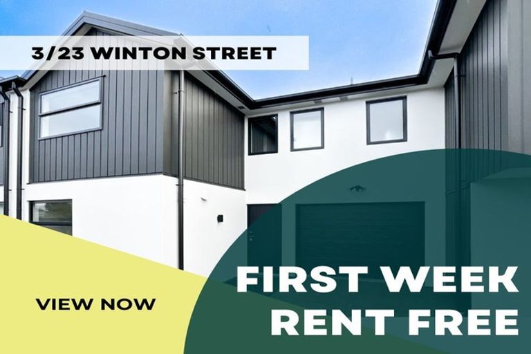Photo of property in 3/23 Winton Street, St Albans, Christchurch, 8014