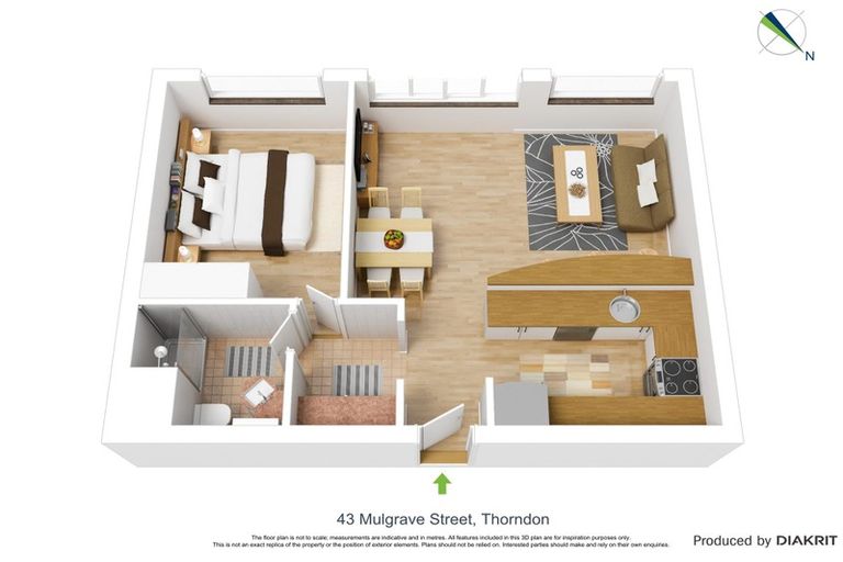 Photo of property in St Pauls Apartments, 76/43 Mulgrave Street, Thorndon, Wellington, 6011