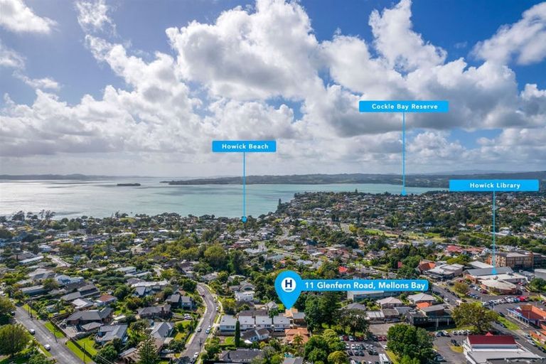 Photo of property in 1/11 Glenfern Road, Mellons Bay, Auckland, 2014
