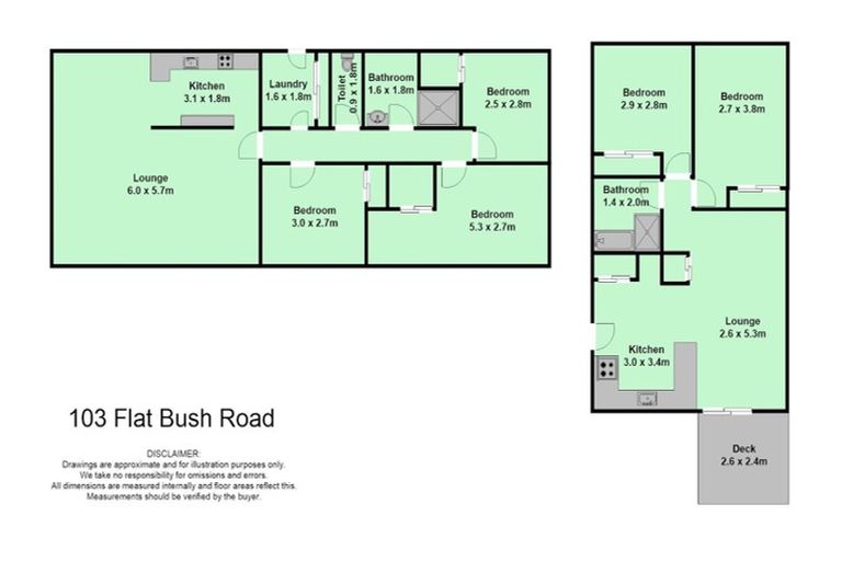 Photo of property in 103 Flat Bush Road, Clover Park, Auckland, 2023