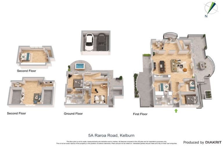 Photo of property in 5a Raroa Road, Kelburn, Wellington, 6012