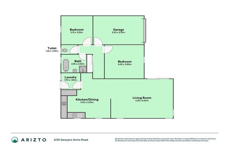 Photo of property in 2/20 Sawyers Arms Road, Northcote, Christchurch, 8052