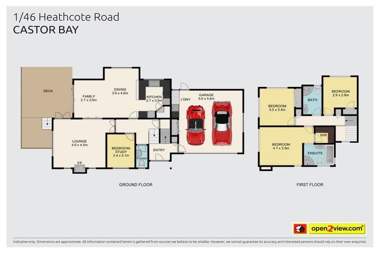 Photo of property in 2/46 Heathcote Road, Castor Bay, Auckland, 0620