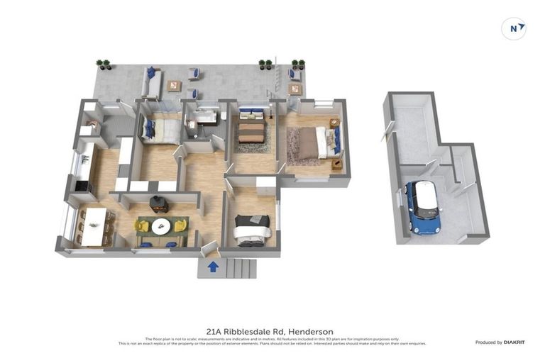 Photo of property in 21a Ribblesdale Road, Henderson, Auckland, 0612