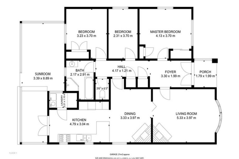 Photo of property in 21 Crawford Green, Miramar, Wellington, 6022