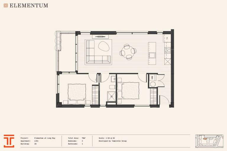 Photo of property in 201/23 Pennant Street, Long Bay, Auckland, 0630