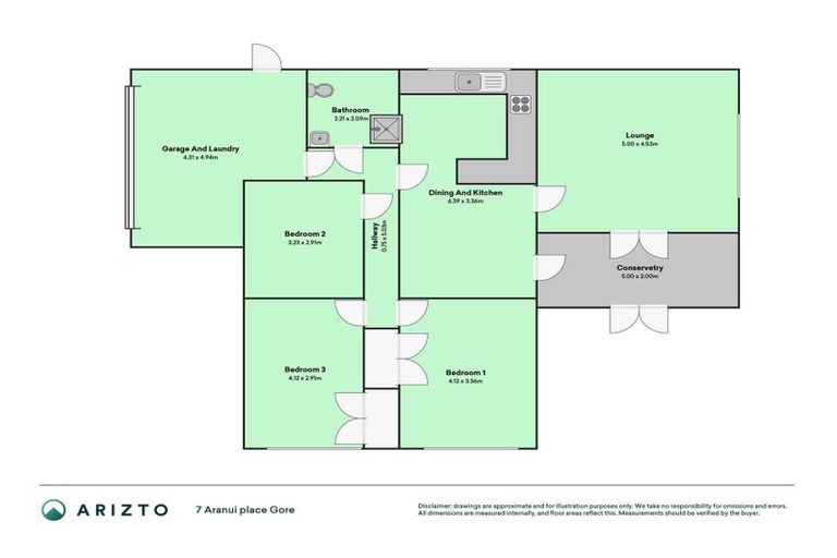 Photo of property in 7 Aranui Place, Gore, 9710